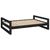 vidaXL lit pour chien Bois de pin