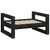 vidaXL lit pour chien Bois de pin