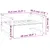 vidaXL lit pour chien Bois de pin