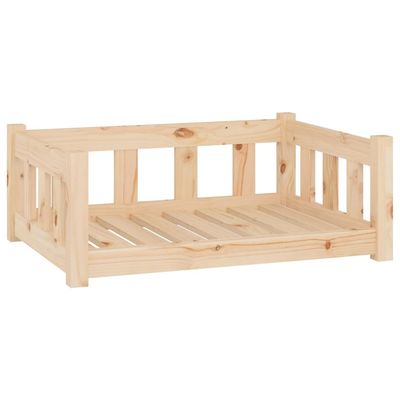 vidaXL lit pour chien Bois de pin