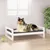 vidaXL lit pour chien Bois de pin