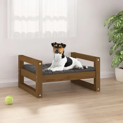 vidaXL lit pour chien Bois de pin