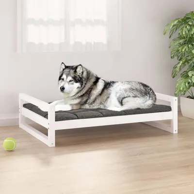 vidaXL lit pour chien Bois de pin vidaXL lit pour chien Bois de pin