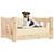 vidaXL lit pour chien Bois de pin
