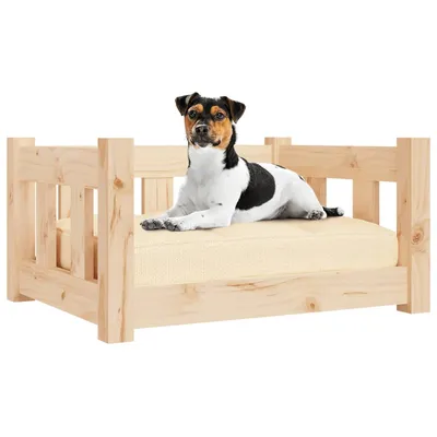 vidaXL lit pour chien Bois de pin