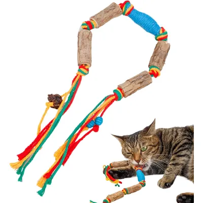 Jouets à l'herbe à chat, bâtonnets à mâcher
