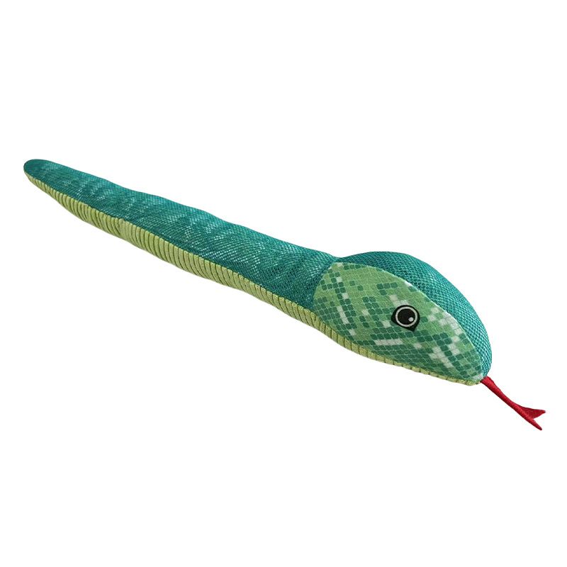 Jouets pour chats, serpent réaliste, herbe à chat, jouet sonore froissé