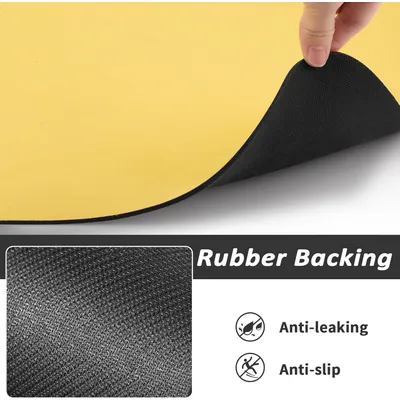 KPYTE Tapis d'alimentation pour chats et chiens