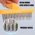 IntiMeg Brosse de Toilettage Extensible pour Chien et Chat