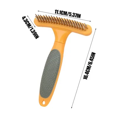 IntiMeg Brosse de Toilettage Extensible pour Chien et Chat
