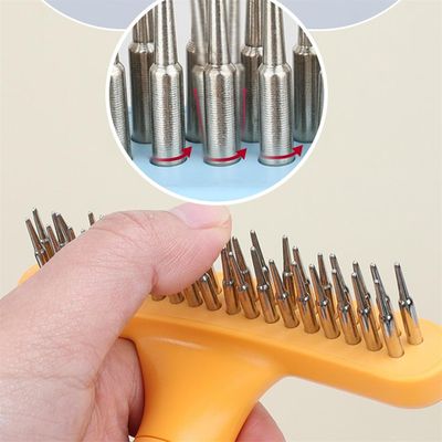 IntiMeg Brosse de Toilettage Extensible pour Chien et Chat