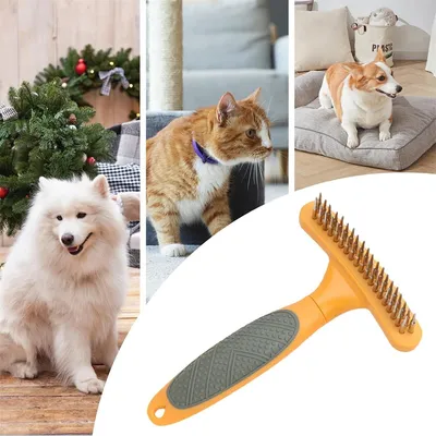 IntiMeg Brosse de Toilettage Extensible pour Chien et Chat