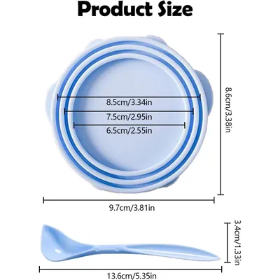 KPYTE Couvercles de boîtes de nourriture pour animaux