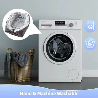 UAMLY Lit Tapis Lavable Oreiller Doux pour Chat 2 en 1