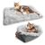 Lit Tapis Lavable Oreiller Doux pour Chat 2 en 1