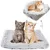 UAMLY Lit Tapis Lavable Oreiller Doux pour Chat 2 en 1 UAMLY Lit Tapis Lavable Oreiller Doux pour Chat 2 en 1