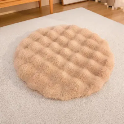 IntiMeg Nid pour chat - Coussin rond de 50 cm