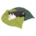 IntiMeg Tapis de lit en forme de feuille pour chien et chat