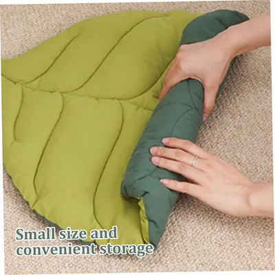 IntiMeg Tapis de lit en forme de feuille pour chien et chat