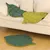 IntiMeg Tapis de lit en forme de feuille pour chien et chat