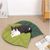 IntiMeg Tapis de lit en forme de feuille pour chien et chat