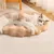 IntiMeg Nid pour chat - Coussin rond de 50 cm