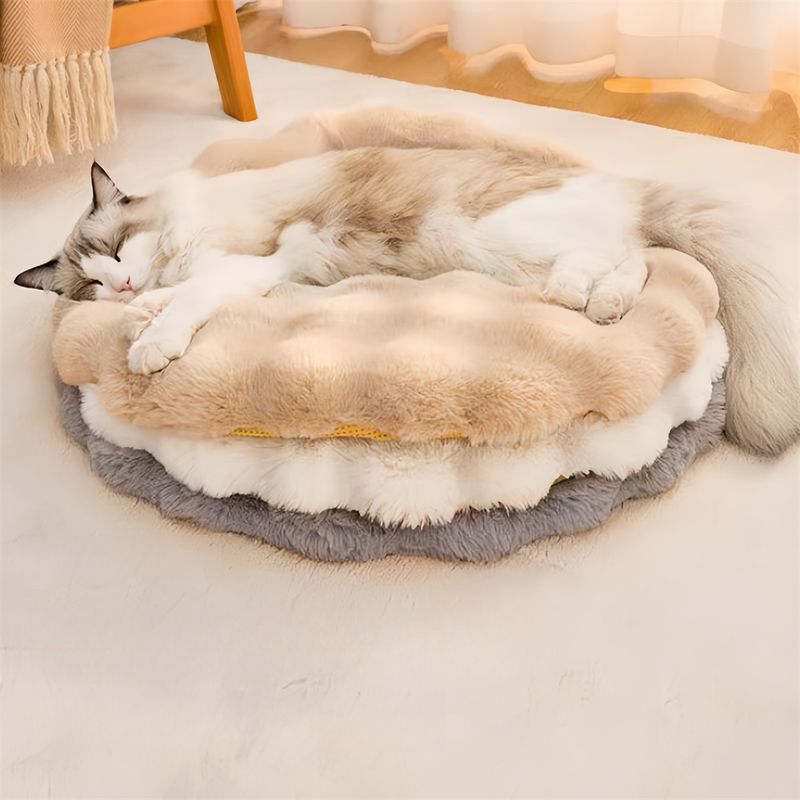 IntiMeg Nid pour chat - Coussin rond de 50 cm