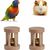 Pawzy Rouleau de Jeu en Bois pour petits rongeurs