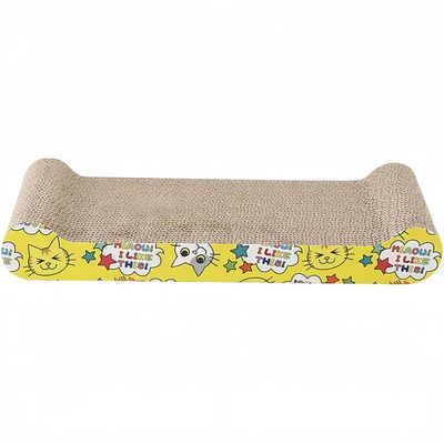 Pawzy Rascador para gatos de cartón corrugado (colores aleatorios)