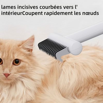 Pawzy Peigne démêlant pour chats et chiens
