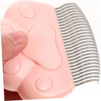 Pawzy Peigne démêlant pour chat Rose