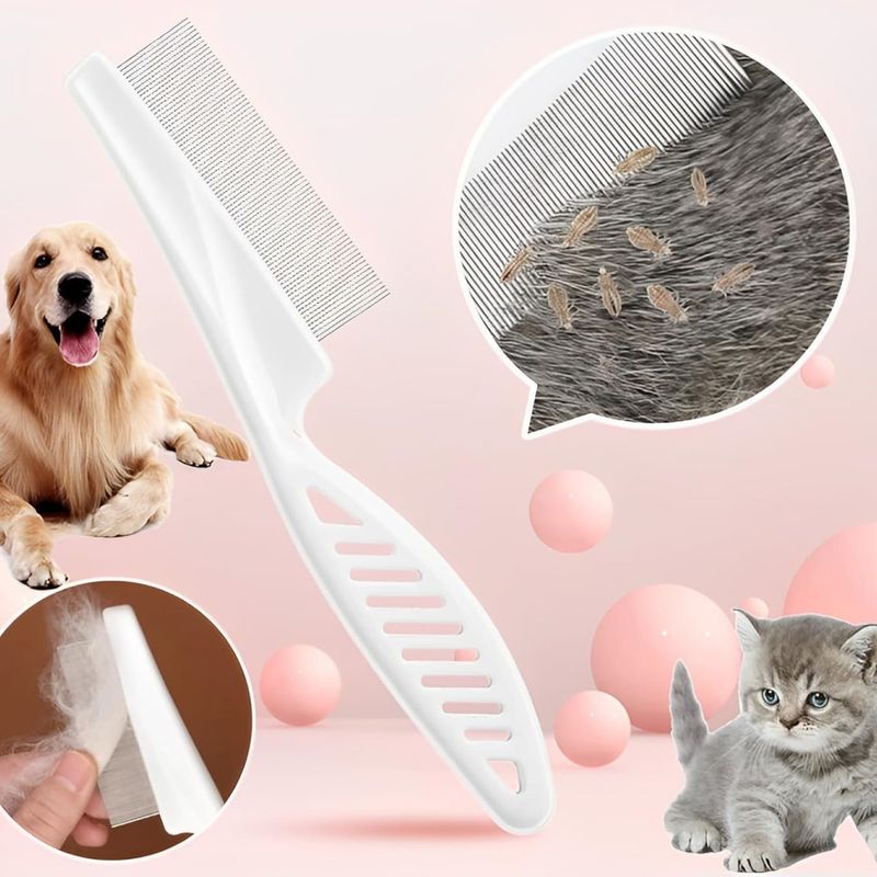 Pawzy Peigne anti - poux pour animaux