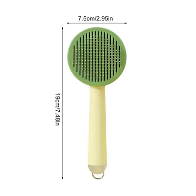 Pawzy Brosoir auto-nettoyant - Pour poils d'animaux