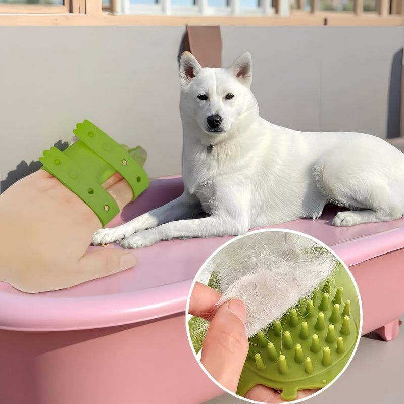 Pawzy Brosse de nettoyage et de massage pour chat