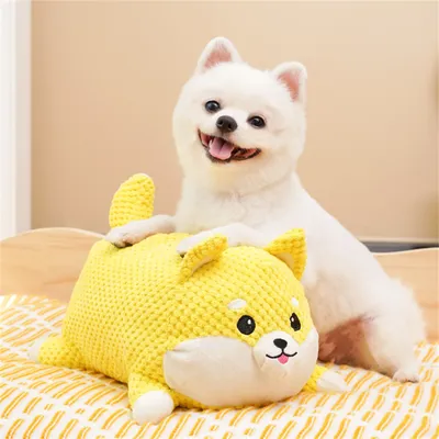 Pawzy Jouet en peluche pour chien à effet sonore
