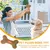 Pawzy Jouet en peluche chien - Os dentition interactif & apaisant