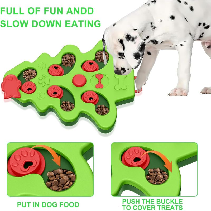 Pawzy Jouet éducatif chien - Grincement & slow food