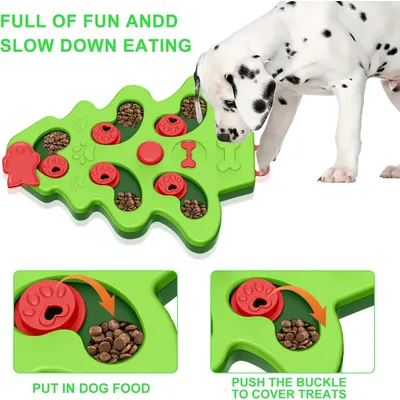 Pawzy Jouet éducatif chien - Grincement & slow food