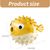 Pawzy Balle distributeur croquettes - Nettoyage dents chien