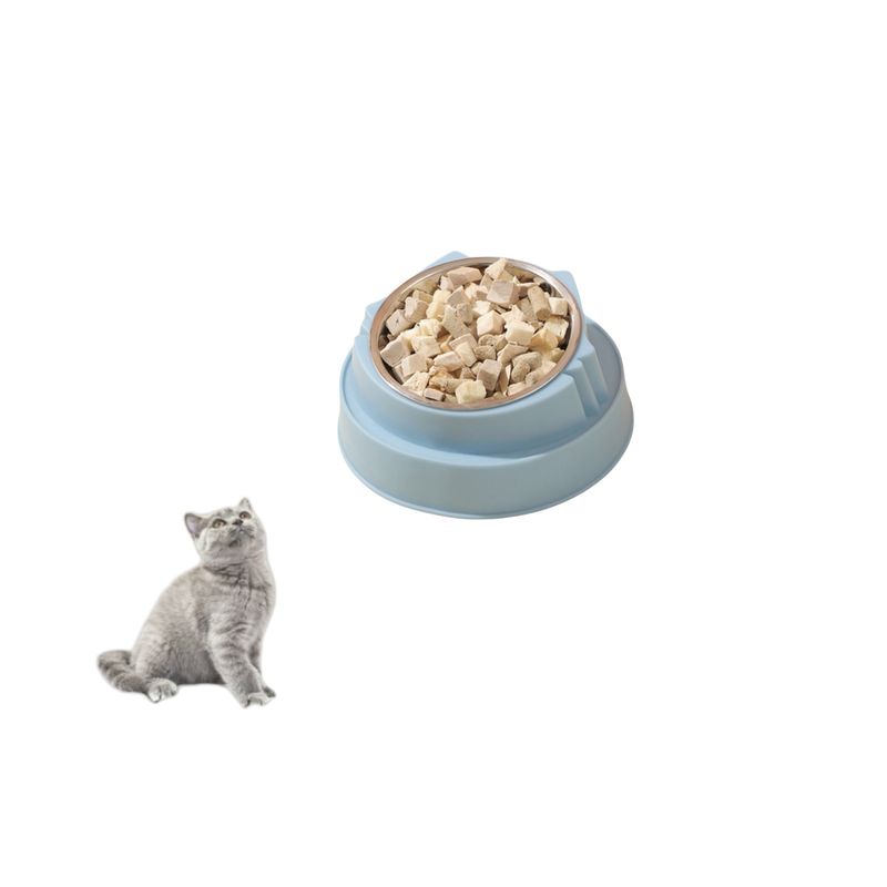Pawzy Bol surélevé chat/chien - Acier inoxydable antidérapant