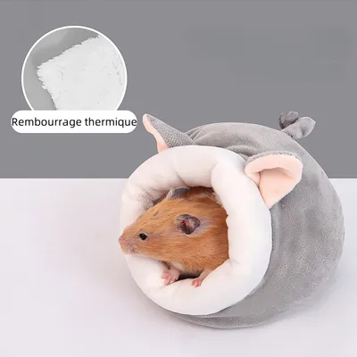 Pawzy Cachette pour cochon d'Inde gris