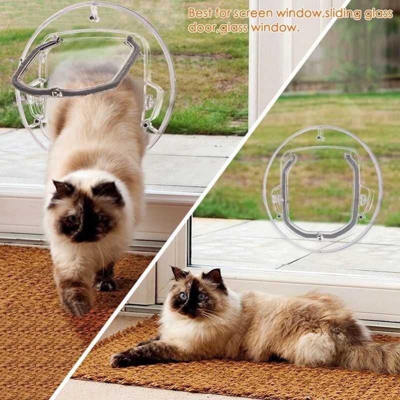 Pawzy Chatière à verrouillage 4 positions