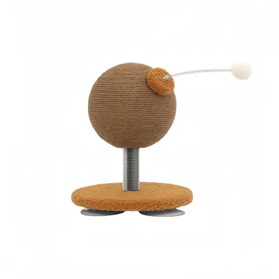 Pawzy Boule griffoir chat - Rotation 360° & jeu interactif