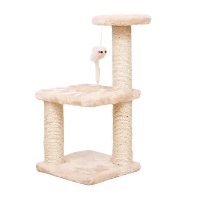 Pawzy Arbre à chat mini - Structure multi-niveaux pour chaton Pawzy Arbre à chat mini - Structure multi-niveaux pour chaton