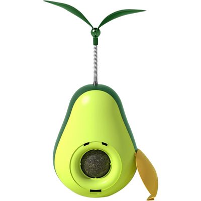 Pawzy Bola de aguacate con hierba gatera - Juguete interactivo para gatos