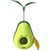 Pawzy Bola de aguacate con hierba gatera - Juguete interactivo para gatos