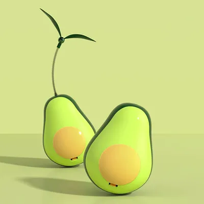 Pawzy Bola de aguacate con hierba gatera - Juguete interactivo para gatos