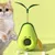 Pawzy Bola de aguacate con hierba gatera - Juguete interactivo para gatos