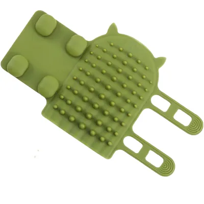 Pawzy Brosse massage chat - Enlève poils & démangeaisons Pawzy Brosse massage chat - Enlève poils & démangeaisons