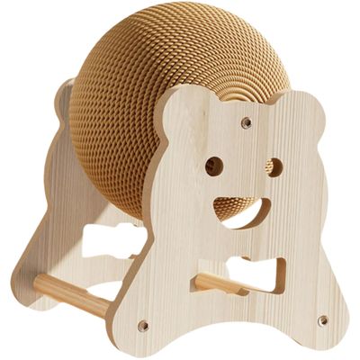Pawzy Boule griffoir chat - Jouet interactif d'intérieur